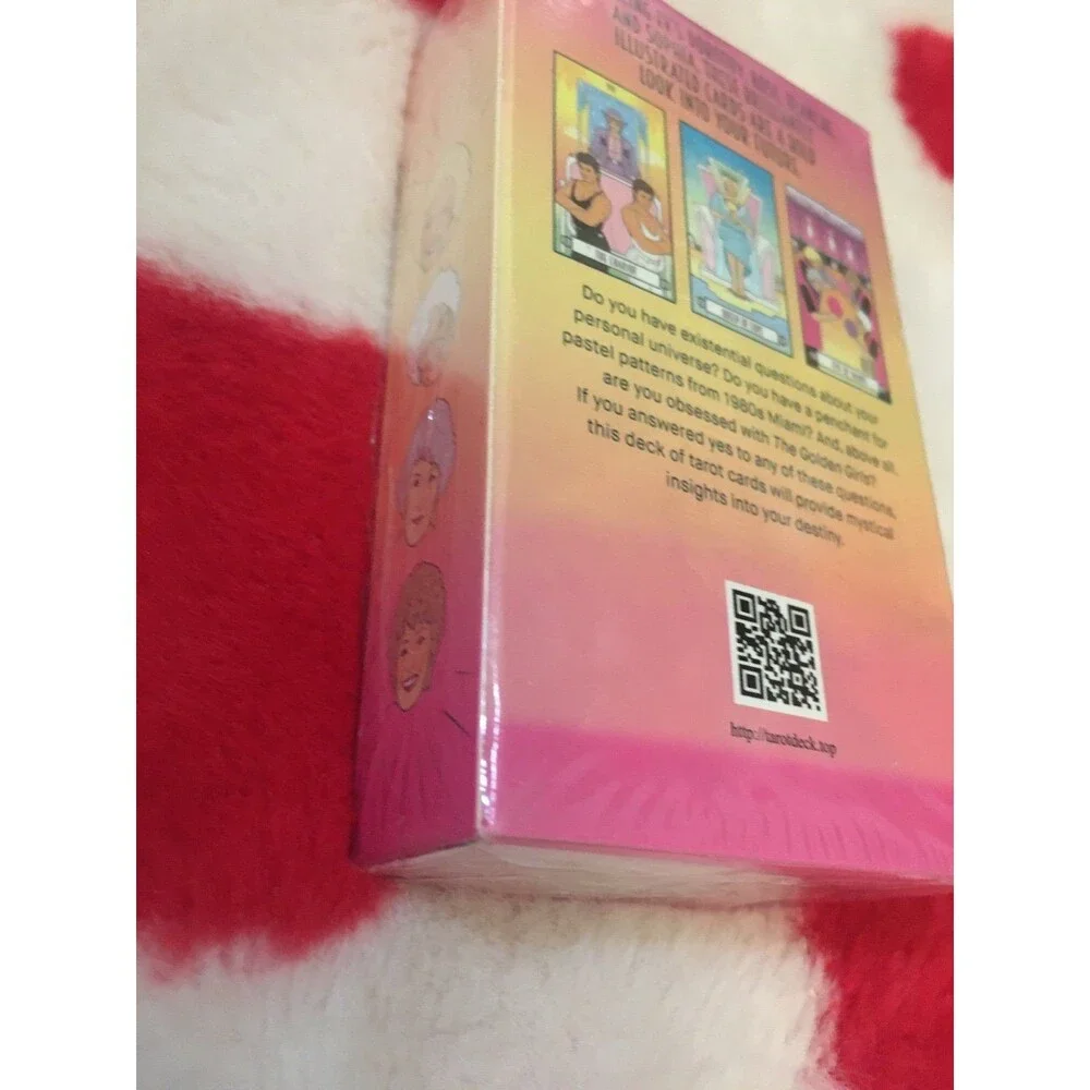 NEW The Golden Girls Tarot Card Deck with carry pouch case bag